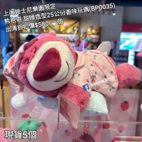 (出清) 上海迪士尼樂園限定 熊抱哥 甜睡造型25公分香味玩偶 (BP0035)